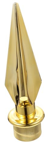 Supvox Fahnenmastkopf Kunststoff Flaggenmastspitze Dekorative Fahnenmastspitze 20cm Leicht Installieren für Konferenzsaal Fahnendekoration Home Office