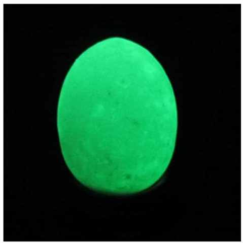 JITEM Green Glow Calcit Glow In The Dark Stone Ball Sphere Egg Home Decoration HZGUDNTVE