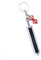 CuNto Game Berserk Guts Porte-clés Épée Légende Guerrier Noir Alliage de zinc Pendentif Porte-clés Armes Porte-clés Voiture Hommes Anime Accessoires, rouge, L