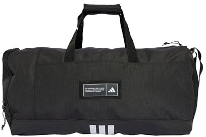 adidas 4ATHLTS Sporttasche, Blau, M, Schwarz, 22 cm x 56 cm x 28 cm, Sporttasche