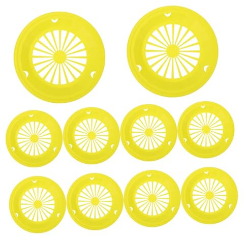 BIUDECO Assiettes Creuses Élégantes pour Restaurant Lot de 12 Réutilisables en Plastique pour Un Nettoyage Facile