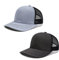 HAPEE 2er/3er-Pack Baseballkappen für Herren, Trucker, Klassische Snapback-Kappe mit Farbblockierung (DE/NL/SE/PL, Alphanumerisch, Einheitsgröße, D-2P02)