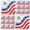 Beaupretty 40 Blätter Papierserviette Mittagsservietten Abendessenservietten 4. Juli Servietten Patriotische Gastservietten Usa-gastgeschenke Partytischservietten Jungfräulicher Zellstoff