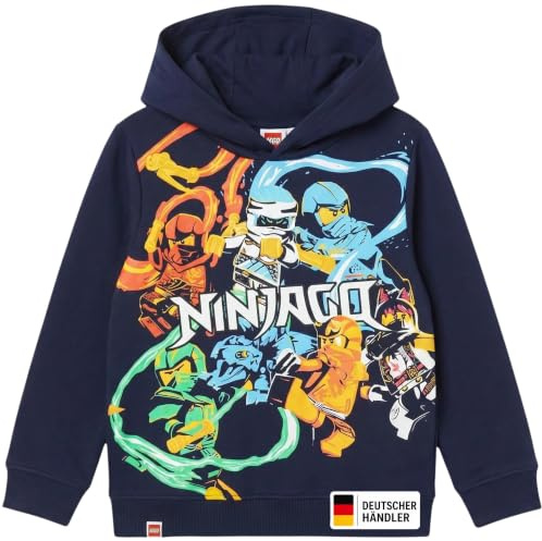 LEGO Ninjago Hoodie Kapuzenpullover Sweatjacke mit Kapuze