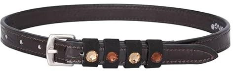 Imperial Riding IRHPardouz Sporenriemen aus Leder, Braun/Krokobraun, Einheitsgröße