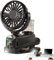 Mister Fan, Spray Water Mist Fan, Spray Mist Fan with Digital Display Table, Outdoor Mister Desk Fan for Travel, Work, Home, Camping