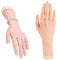 CENBEII Practice Hand for Acrylic Nails - Silicone Nail Practice Hand - Simulation Nail Hand Practice Model for Nail Tech Essentials