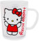Hello Kitty Sanrio - Taza de vidrio con tapa, grande, para té, bebidas, capacidad para 396.9 g