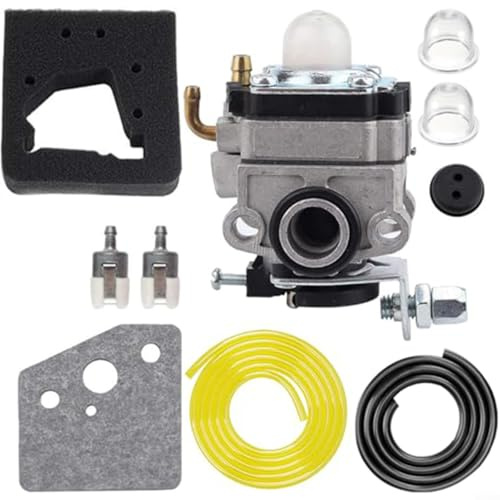 Alanmoship For Honda GX31 GX22 Carburetor Kit Replacement Parts Compatible With FG100 HHE31C UMK431 UMK422 Series Trimmer WX10 Water Pump Engine Tiller Cultivator With Air Filter