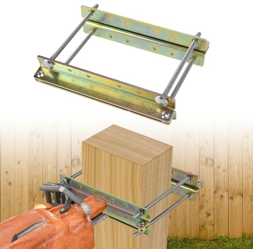 Reciprocating Saw Guide Blade Cutting Guide for 4x4 Fence Deck Posts | Reciprocating Saw Guide, Reciprocating Saw Blade Guide for Cutting 4x4 Fence and Deck Posts, Straight Cut Woodworking Tool