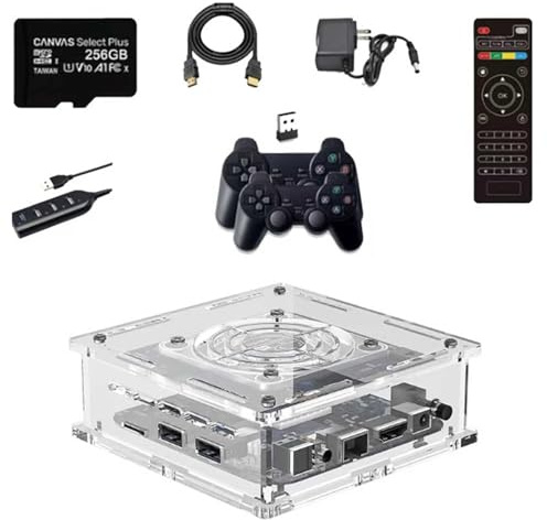Super Console, Console Per Giochi Retrò, 256 GB Integrati Con Oltre 50.000 Giochi E 2 Controller Wireless, Console Mini Classica, Compatibile Con PS1/PSP/MAME, Idea Regalo Di Compleanno Per Adulti