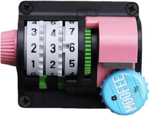 Apribottiglie magnetico da parete, apribottiglie con contatore automatico, apriscatole da attaccare al frigorifero con magnete, regalo unico per lui e uomo (installazione a vite) bella lavorazione