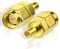 Eightwood DAB Aerial Adapter SMA Adapter SMB Female to SMA Male Antenna Adapter 2pcs Compatible for ADB Car Aerial M/FM DAB+ Radio Antenna Pioneer Clarion Kenwood Alpine JVC