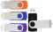 VICFUN 4 Pack 16GB USB Flash Drive USB 2.0 Flash Drive 16GB Multicolor Bulk