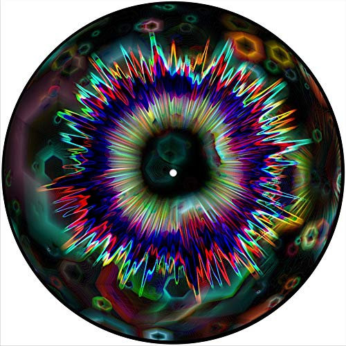 Slipmat Slip Mat Scratch Pad Filz für jeden 12 LP DJ Vinyl Plattenspieler Custom Graphical - ball 10