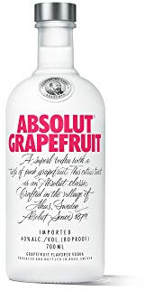 Absolut Grapefruit Flavoured Vodka, 70cl