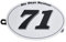 PeroFors Vintage Motorrad Tisch Nummernschild Halterung Für Cafe Racer Scrambler - A