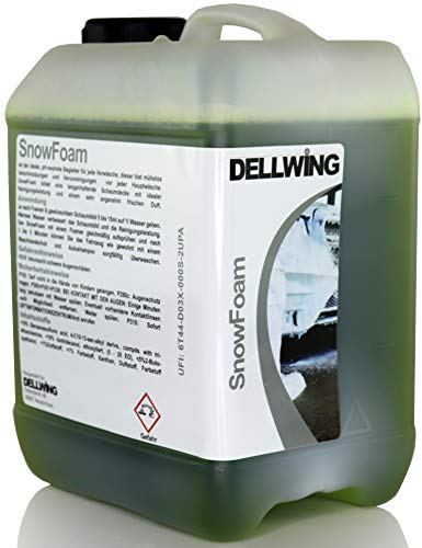 DELLWING Snow Foam CoconutDream 2,5 L - Ideal für die sanfte Vorwäsche - Bildet eine dicke und langanhaltende Schaumdecke mit einem schönen Duft