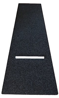 autix Dartteppich XL-Size 100 x 300 cm Darts Teppich Dartmatte Turniermatte mit Oche + Bouncer Schutz Unterlage für Steeldartboard Steeldart Board