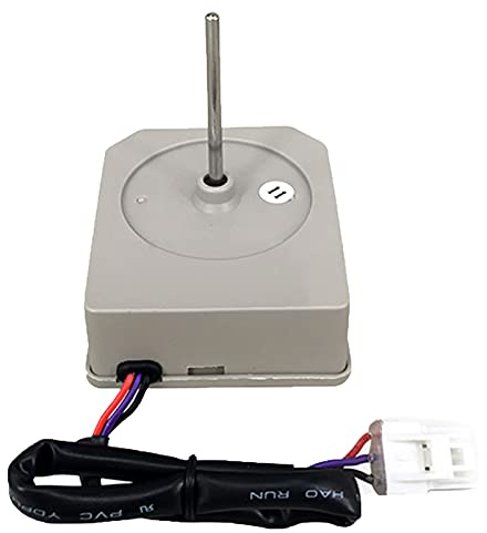 XHSESA Moteur de ventilateur de réfrigérateur rotatif inverse KBL-48ZWT05-1202A DC 12V 2W 2200r/min pour réfrigérateur Omar