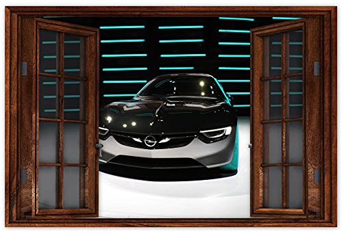 H5033M_WB Foto / Poster, Motiv Opel Sportwagen, 120 x 80 cm