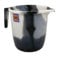 1.5 Litre Plastic Water Jug with Handle and Spout Kitchen Plastic Mugs for Bathroom, Hair Washing Jug (Black) (1)
