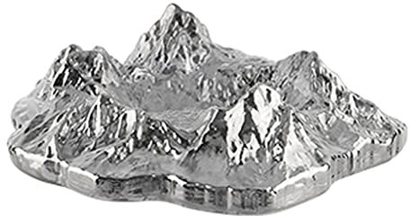 Cendrier Plateau de cendres de verre Caractéristiques modernes Décoration de la maison 6.2 '' * 1.9 '' Titulaire de cendres stable Plateau de bureau Intérieur Cendrier cristallin unique Durable