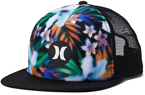 Hurley Herren M Balboa Trucker Baseball Cap, Black/Black, Einheitsgröße UK