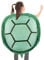 deAO Wearable Turtle Shell Pillow & Cushion Stuffed Animal Toy Costume Plush 100/130CM Multi-Purpose Adult Kid Birthday (100CM)