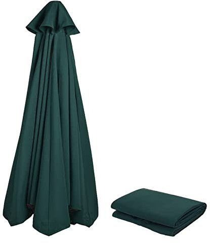 Sonnenschirm Ersatzbezug 3m/270cm/2m/230cm/250cm 8 Streben/6 Streben Anthrazit/Blau/Grau/Rot/Beige, Sonnenschirm Stoff Uv Schutz 80 Windfest Stabil Strand Terrasse Garten Sonnenschirm Ersatzteile