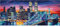 SHEGZHUC Diamond Painting Manhattan 110x50 cm für Erwachsene - Landschaft in der Nacht - Kreuzstich Stickbild Diamant Malerei - Malen nach Zahlen Stadt