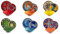 Excelsa Dakar Color - Vajilla de 18 piezas, porcelana y gres, decoración multicolor, 6 personas