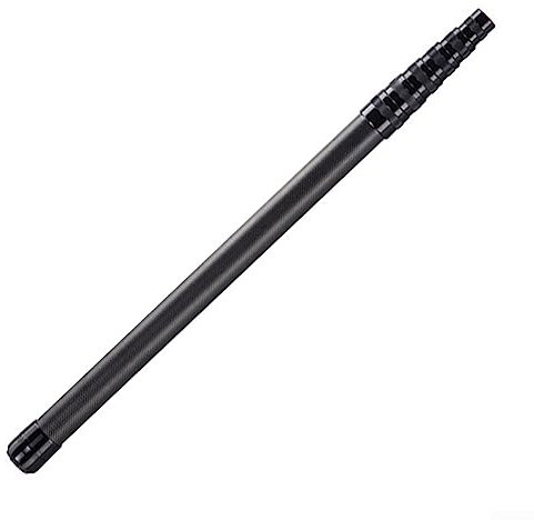 DAZZLEEX Manche télescopique en fibre de carbone avec tête de filet pliable 2,4 m