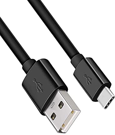 Aiivioll USB-C-Ersatz-Ladekabel, Schnellladekabel, kompatibel mit JBL Charge 4 Flip 5 JRPOP-Lautsprecher Endurance Peak kabelloser Kopfhörer-Lautsprecher (2 m/schwarz)
