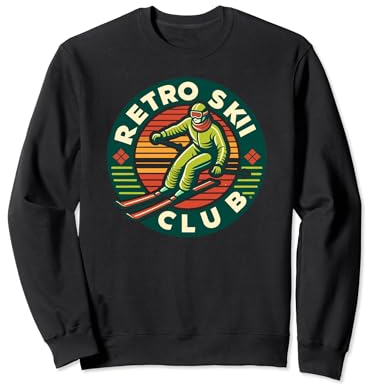 Retro Ski - Cooler Ski Retro Sweatshirt