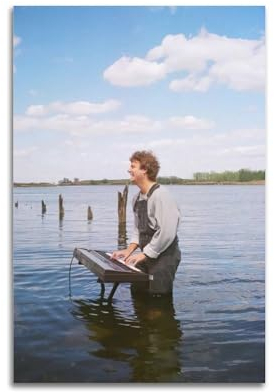 klouds Mac DeMarco Poster, dekoratives Gemälde, Leinwand, Schlafzimmer, Kunst, Wohnzimmer-Dekor, modernes ästhetisches Poster, 30 x 45 cm, ungerahmter Stil
