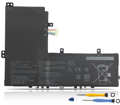 K KYUER C21N1807 Laptop Batería para ASUS ChromeBook c223 c223n c223na Series c223na-gj0006 c223na-gj0007 c223na-gj0010 c223na-gj0014 c223na-gj0018 c223na-gj0040 C21PICH 0B200-03040000 38Wh 4940mAh