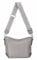Damen Tasche Shopper Hobo Bags Crossbody Schultertasche Umhängetasche Handtasche Gürteltasche Crossover Kunst Leder Grau V1