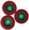 LUCIDATRICE FOLLETTO PULILUX 510/511 / 512 3 SPAZZOLE ABRASIVE NO ORIGINALE