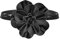 TeeYee Damen PU Leder Blumen Gürtel Boho Wickelgürtel Flechtgürtel Taillengürtel Schmaler Gürtel für Kleid Schwarz