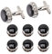 ROMISBABA Elegantes 8-teiliges Herren-strass-set Für Bräutigam Und Geschäftsleute