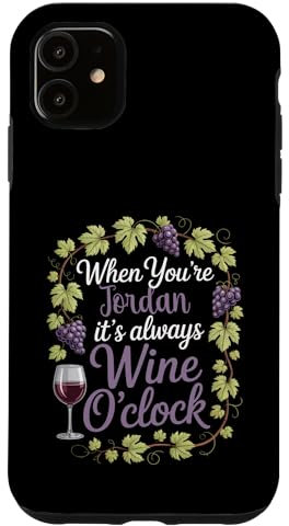 JORDAN Personalized Women's Gift Custom JORDAN Case for iPhone 11