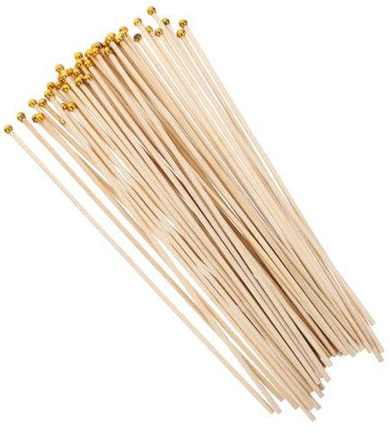 ibasenice 50 Pièces Hampes pour Décoration de Drapeaux Réunions Événements Festifs