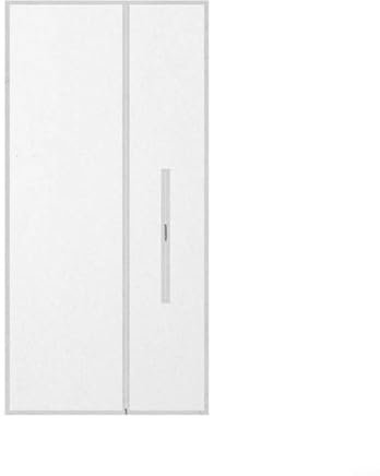 V Mobile Klimagerät Türdichtung mit Schiebetür für tragbare Wechselstrom-Einheiten 210 x 90 cm weiß