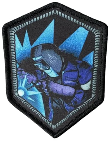 Klett Patch Militär, ‘Schweißer’Patches, Bestickte Aufnäher, Baseballkappe Jack Dekorativer Taktik Lustig Klettpatches