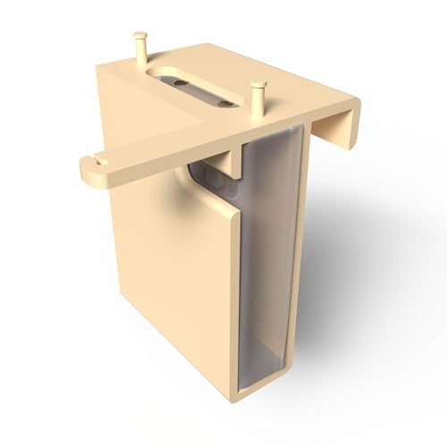 3DSR Batteriefach & Stern Fensterhalterung mit Blende für Herrnhuter Stern (Beige)