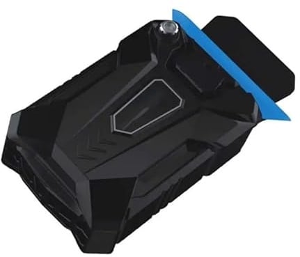 Enfriador Portátil para Ordenador Portátil, Extractor De Aire, Ventilador De Refrigeración por Viento, Enfriador USB para Ordenador Portátil(A)