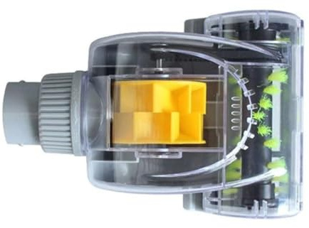 Gettimore Turbo-Bürstenaufsatz für Staubsauger, Kunststoff, Tierhaarentferner mit weichen Borsten, für Sofa, Polster, Stühle, Vorhänge und Autositze, kompatibel mit 32 mm oder 35 mm