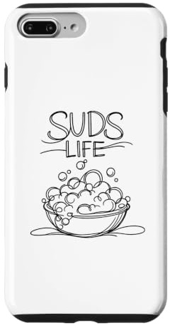 Hülle für iPhone 7 Plus/8 Plus Suds Life Seifenmacher im Herzen