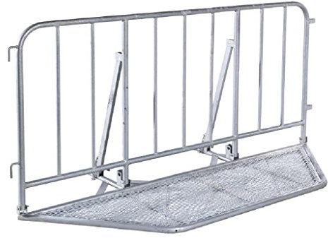 BAUZAUNWELT Polizeigitter/Hamburger Gitter - Abmessung: ca. 2,17 m x 1,10 m